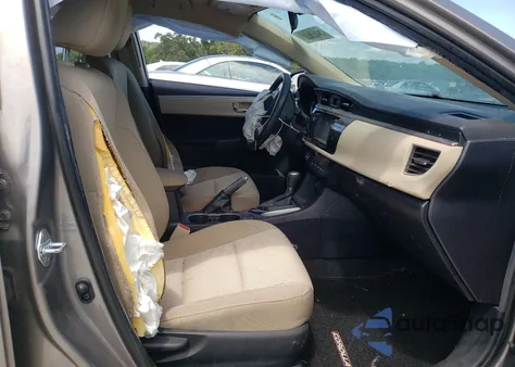 2015 Toyota Corolla L from USA, damaged, VIN 2T1BURHE6FC431197